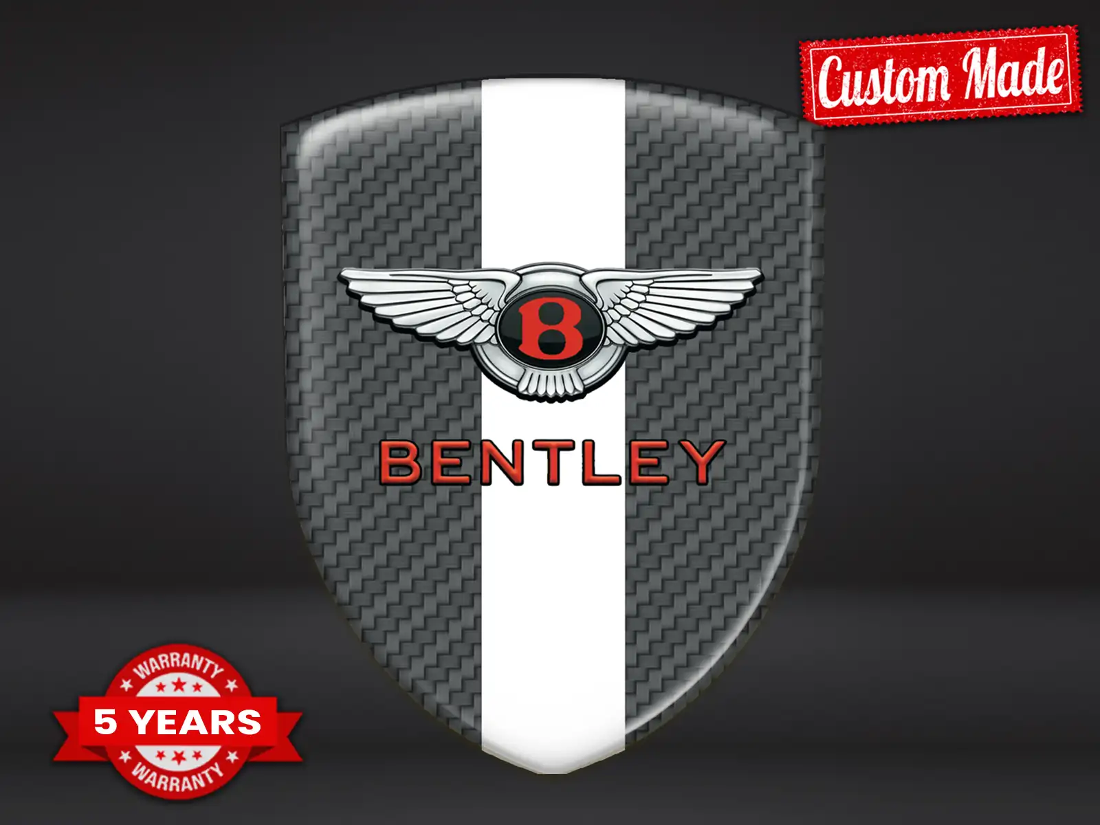 Bentley Adesivi Auto Personalizzati Pro Stile Max Sportivi